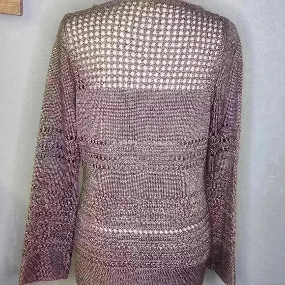 Chico's women's long sleeve slip-on sweater size M - Picture 7 of 9